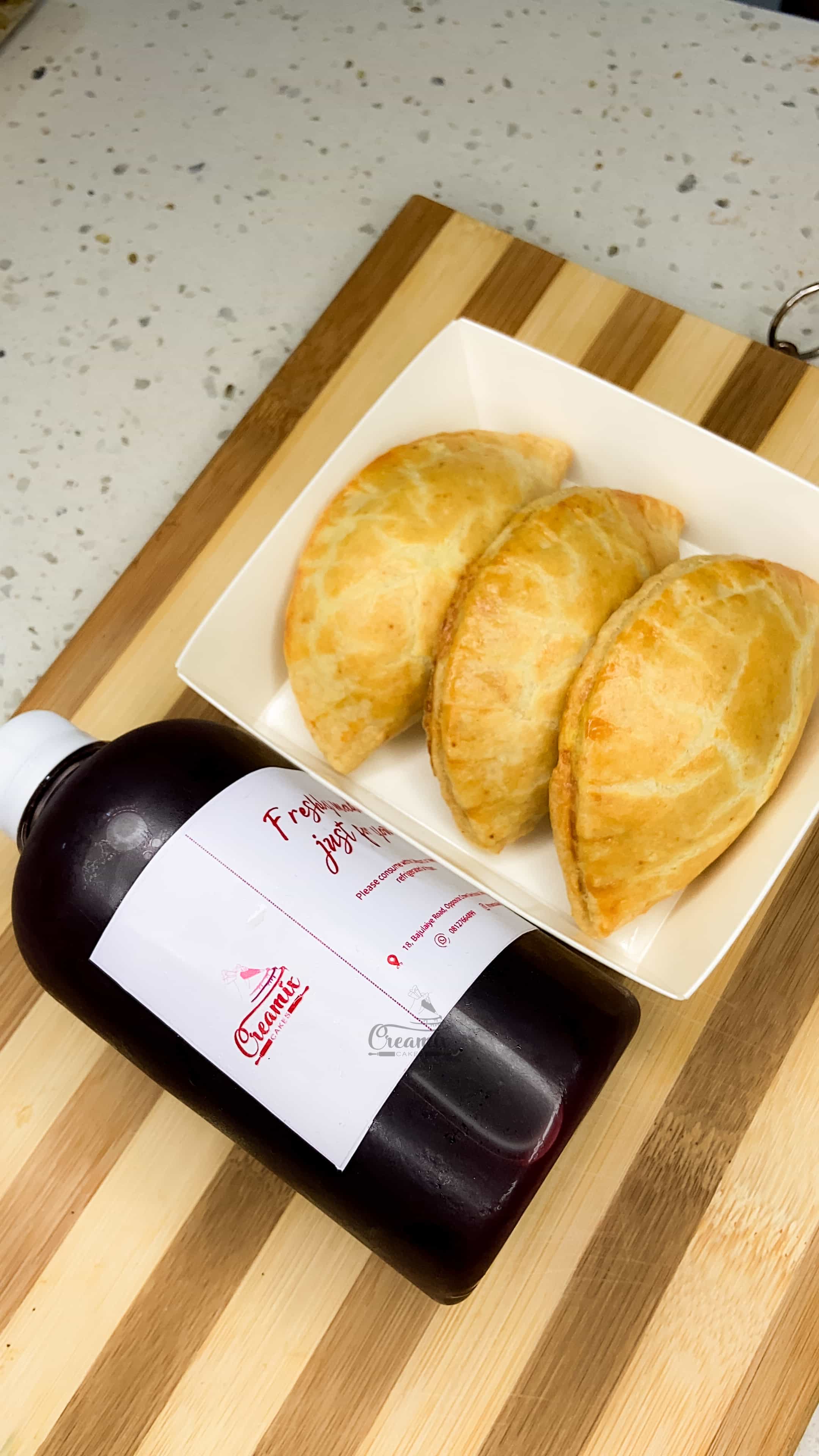 Treat Pack (Zobo drink & Meatpies)