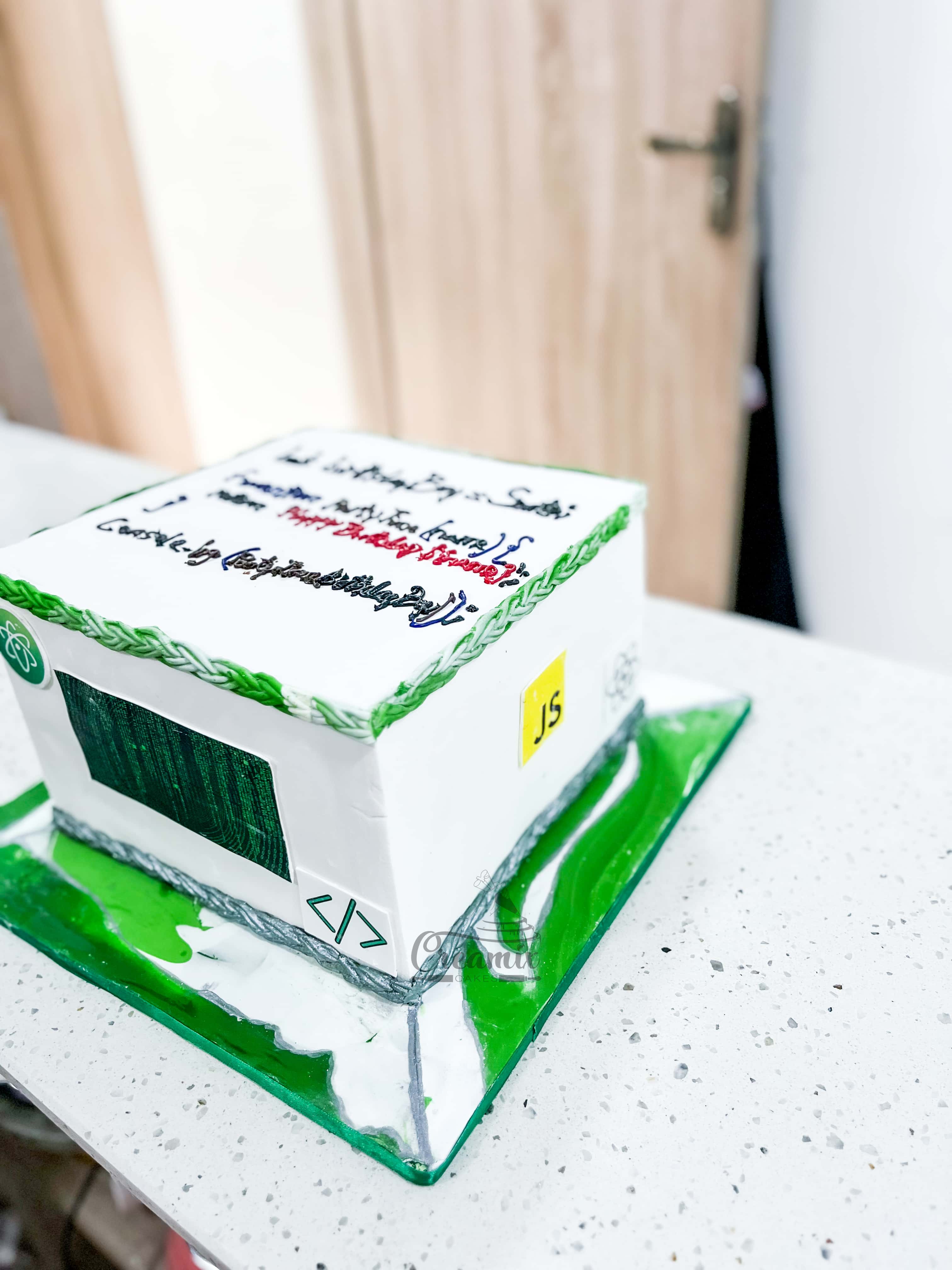 Cake For a Programmer - Available in Vanilla, Red Velvet, Chocolate, etc.