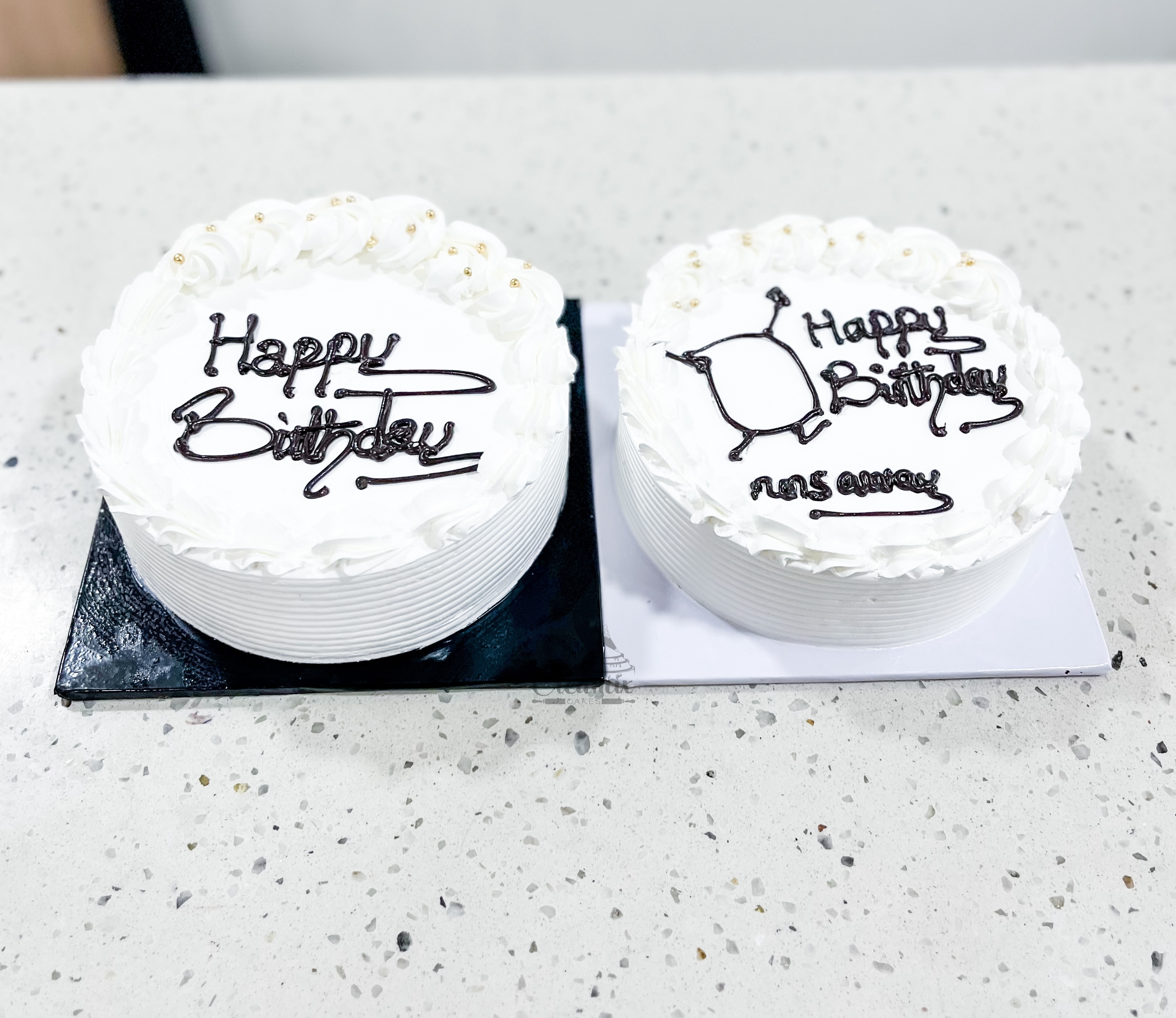 7 inch REGULAR - Available in Vanilla, Red Velvet, Chocolate, etc.