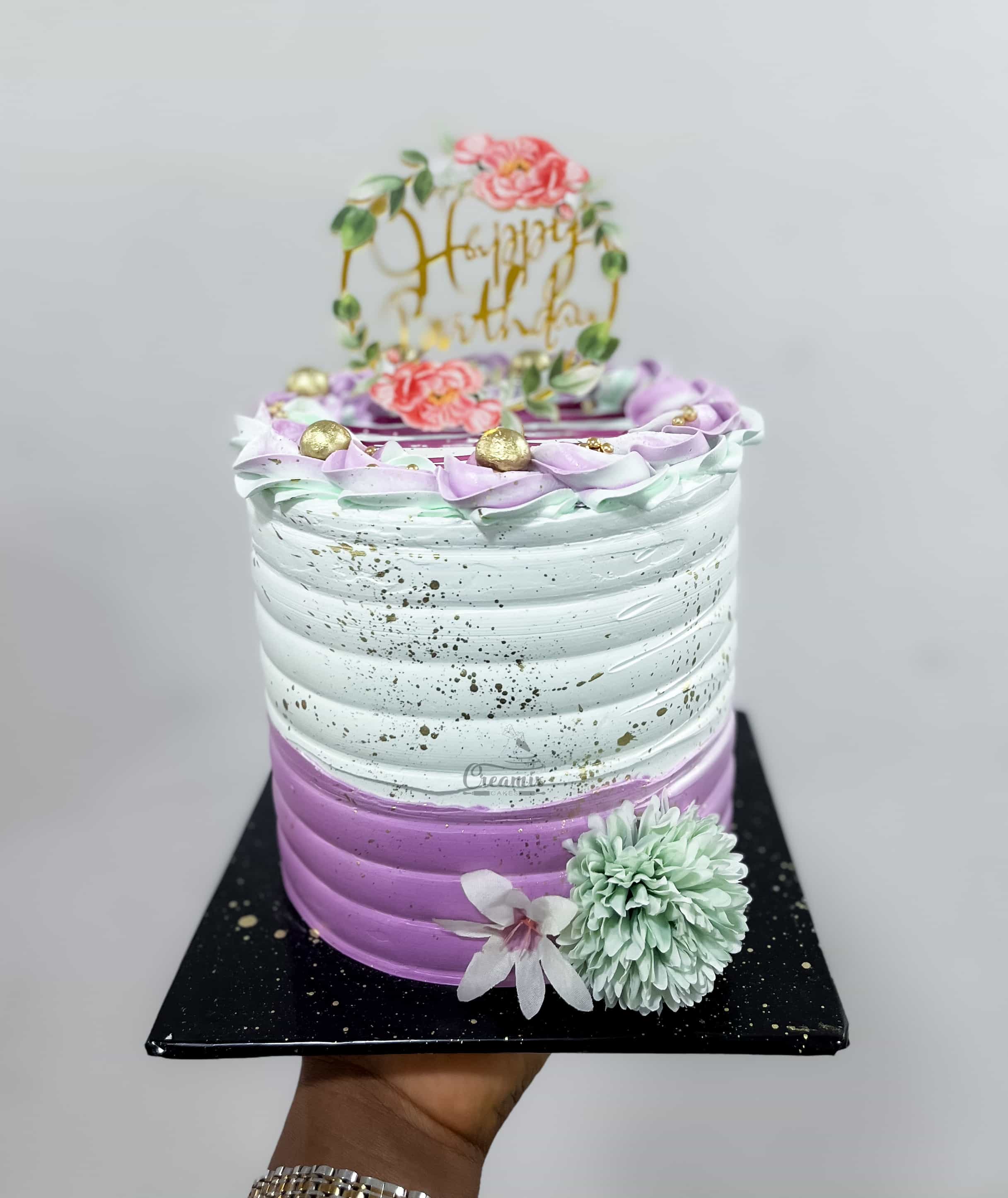 The TEMI cake - Available in Vanilla, Red Velvet, Chocolate, etc.