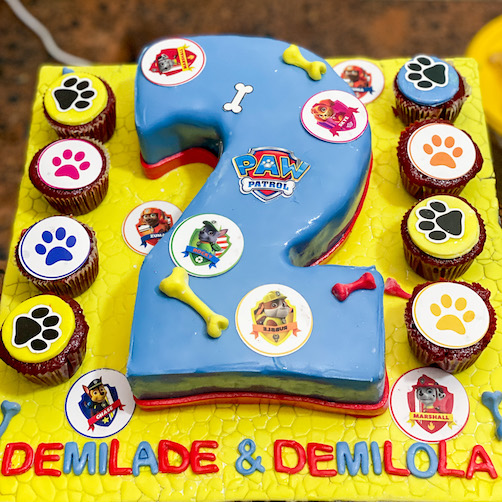 Number Character Cake