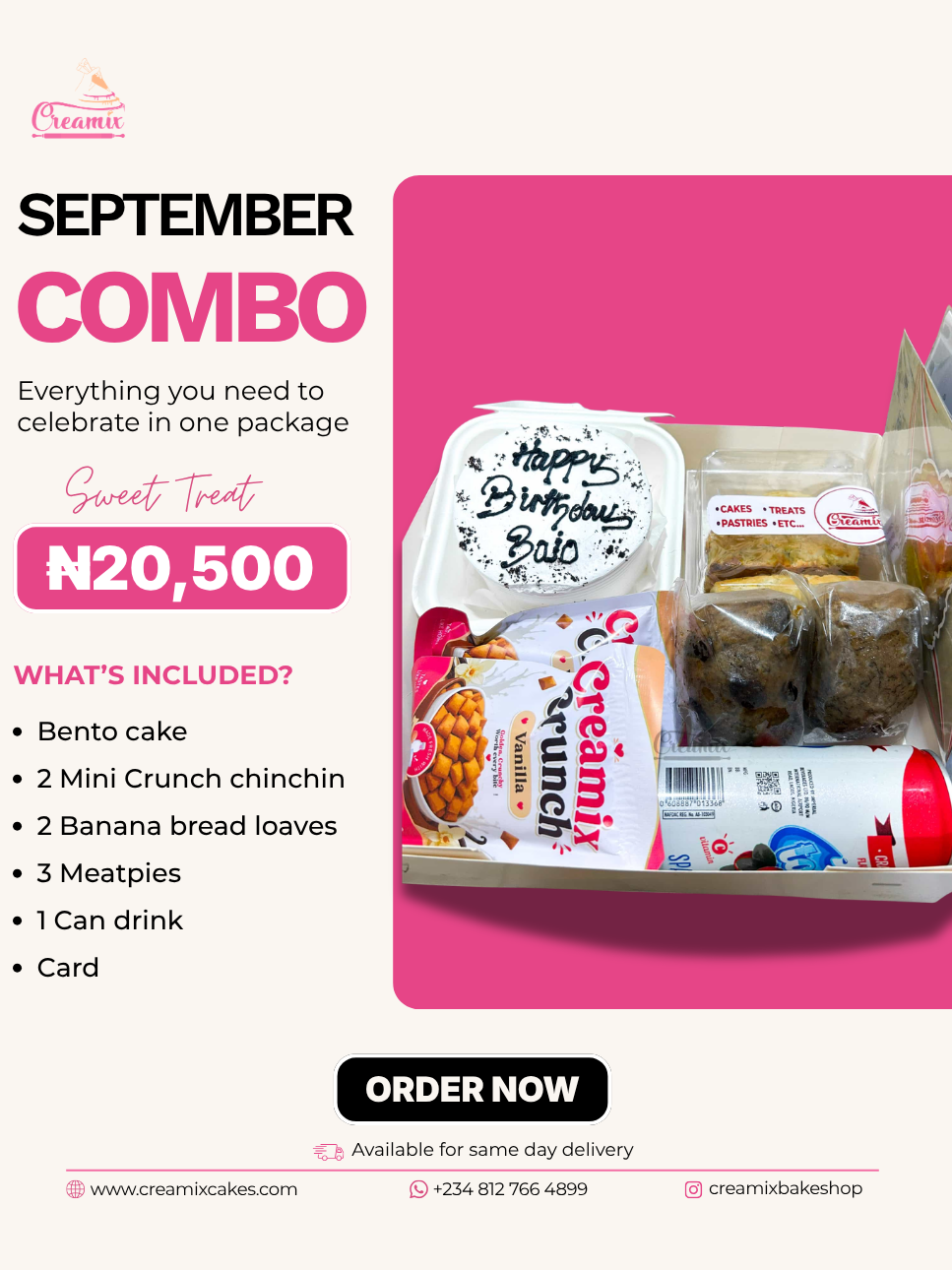 SEPTEMBER COMBO image